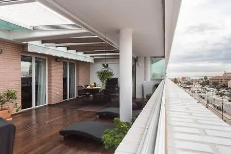 Lägenhet Luxury Penthouse Near Beach/seaview *