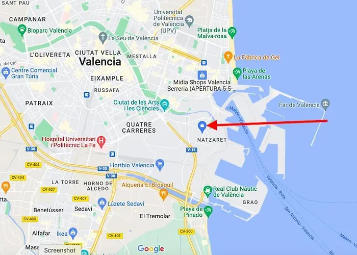 Near The Port, Of Arts And 10min To The Apartamento Valência