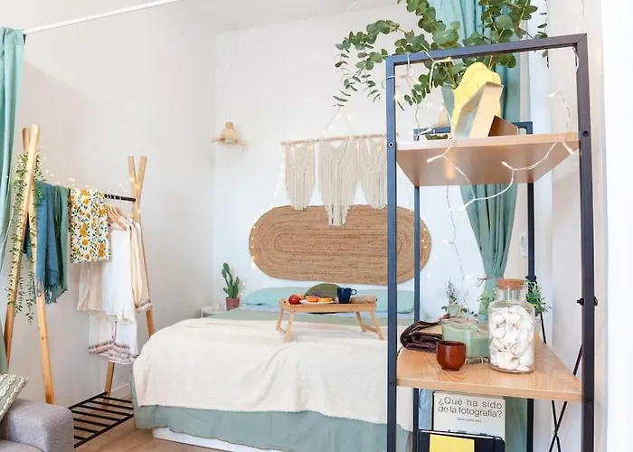 아파트 Al5 Seaside Bliss-stylish Loft Steps From Malvarrosa