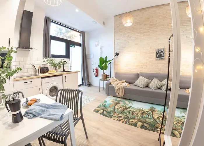 Al5 Seaside Bliss-stylish Loft Steps From Malvarrosa *