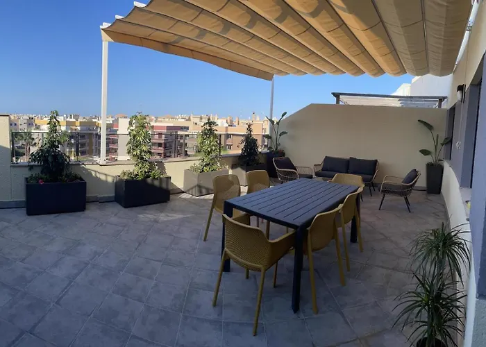 Appartement Excelente Atico Con Gran Terraza Y Barbacoa En Canet D'en Berenguer *