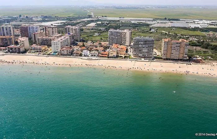 Blue Double Private At Front - En La Playa Piso Compartido Rum i privatbostad *