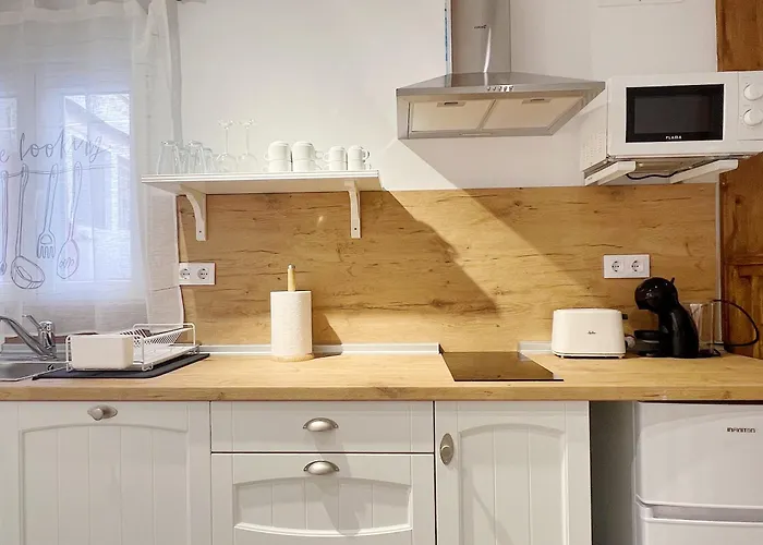 Apartment Encantador Vigas De Madera *