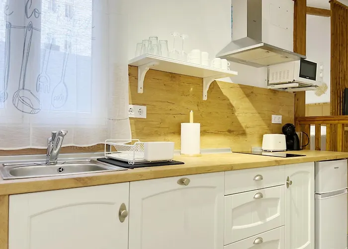 Apartment Encantador Vigas De Madera