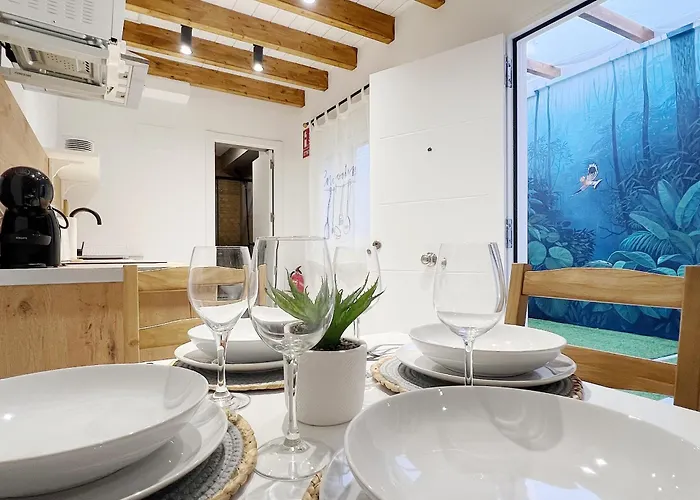 Encantador Vigas De Madera Apartment *