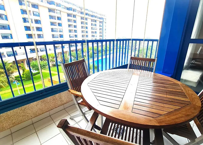 Luxury D15-9 With Terrace And Sea Views With Two * فالنسيا