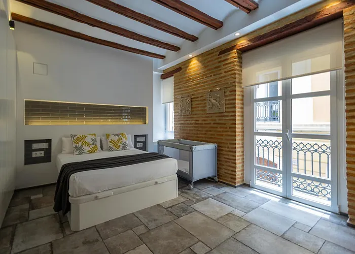 شقة Florit Flats - Center Modern 1br 2bth Terrace Wi-fi Ac فالنسيا