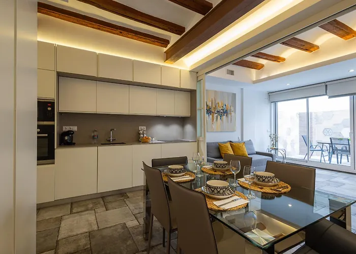 Florit Flats - Center Modern 1br 2bth Terrace Wi-fi Ac Διαμέρισμα *