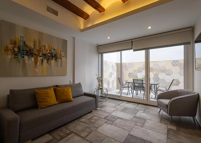 Florit Flats - Center Modern 1br 2bth Terrace Wi-fi Ac شقة فالنسيا