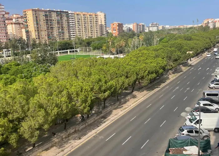 Cozy - Lumineux 3 Pieces, A Cote Du Jardin De Turia شقة