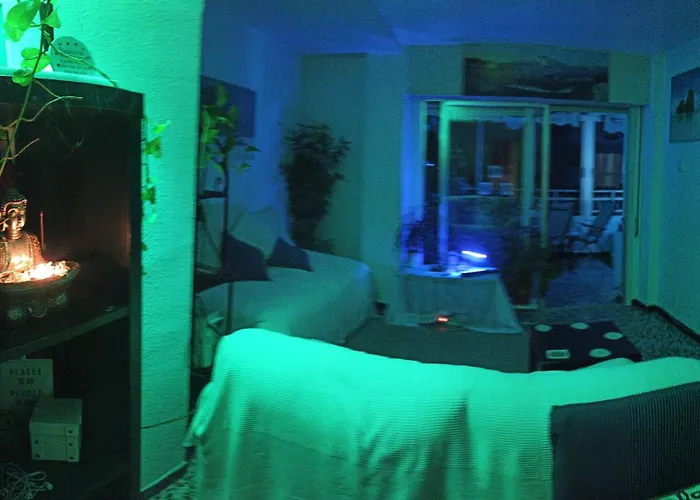 Rum i privatbostad Blue Double Private At Front - En La Playa Piso Compartido