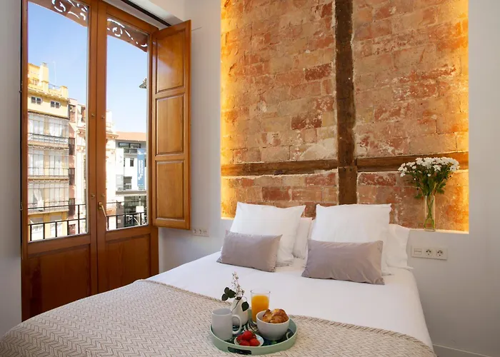 아파트 Singularstays Plaza Redonda Ii 발렌시아