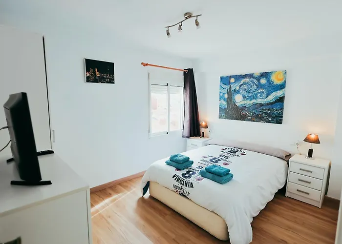 Διαμέρισμα Cabanyal, 8 Min, Terrace, Smart Tv *