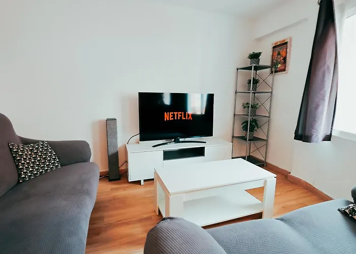 Διαμέρισμα Cabanyal, 8 Min, Terrace, Smart Tv