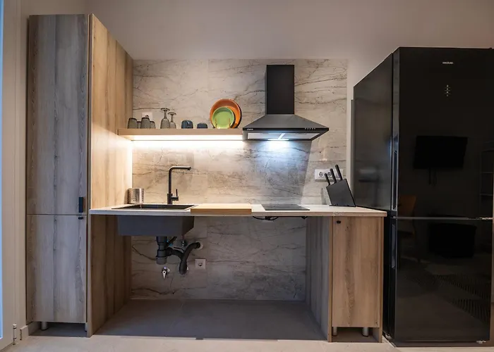 Pm - Loft Espaciosos Estudios Con Terraza Cerca A Artes Y Ciencias 아파트 *