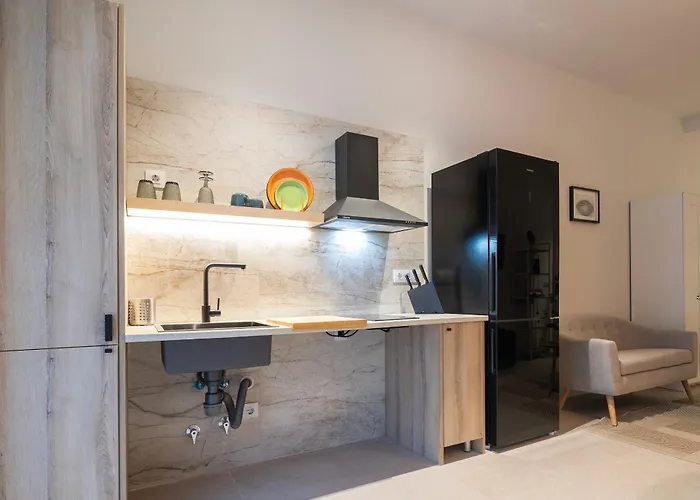 아파트 Pm - Loft Espaciosos Estudios Con Terraza Cerca A Artes Y Ciencias 발렌시아