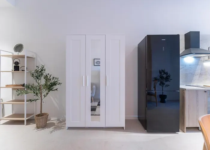 Pm - Loft Espaciosos Estudios Con Terraza Cerca A Artes Y Ciencias 아파트 *