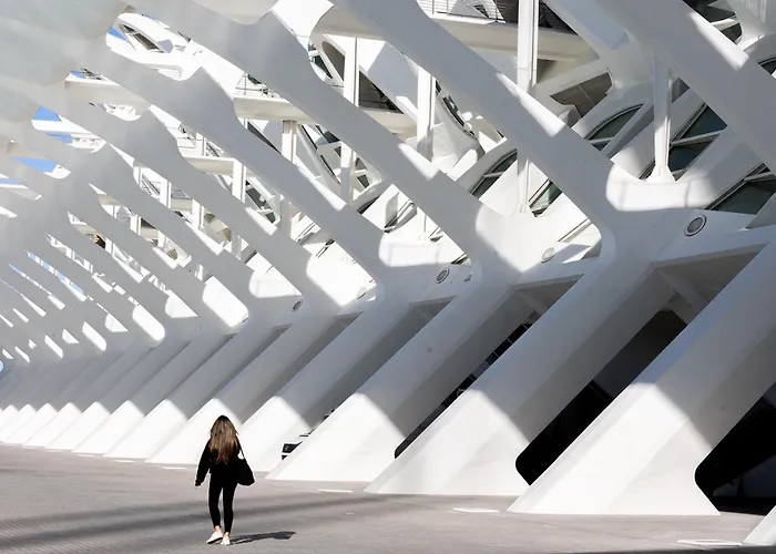 Pm - Loft Espaciosos Estudios Con Terraza Cerca A Artes Y Ciencias * 발렌시아