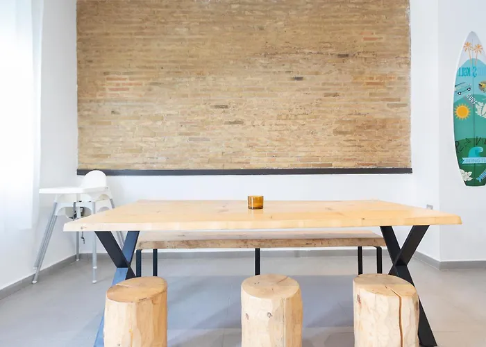 بيت للعطل Cabanyal House فالنسيا