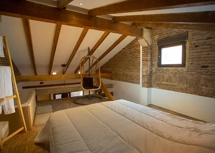 شقة Cozy Loft Style In El Cabanyal *