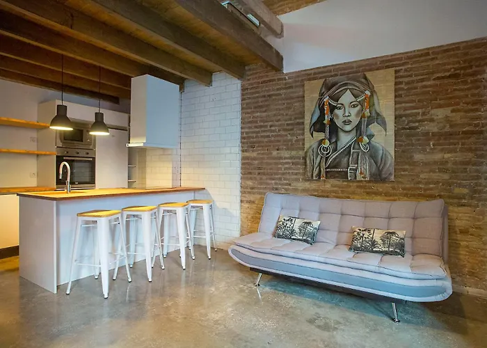 شقة Cozy Loft Style In El Cabanyal