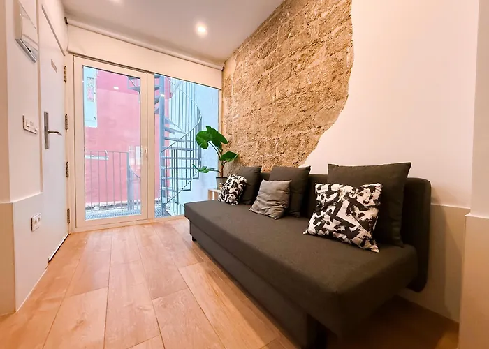 Loft Independiente Con Piscina Compartida En Centro De