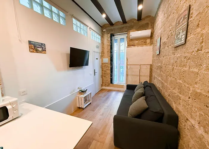 Loft Independiente Con Piscina Compartida En Centro De Διαμέρισμα Βαλένθια