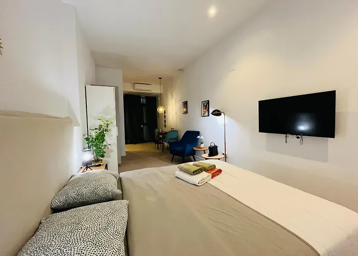 Con Entrada Independiente A Pocos Pasos De La Ciudad De Artes Y Ciencias Y El Oceanogràfic A Solo 1 Minuto Caminando Del Jardín Del Turia * Valenza