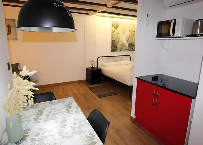 Increible Con Terraza Al Lado De Torres De Quart 아파트 *