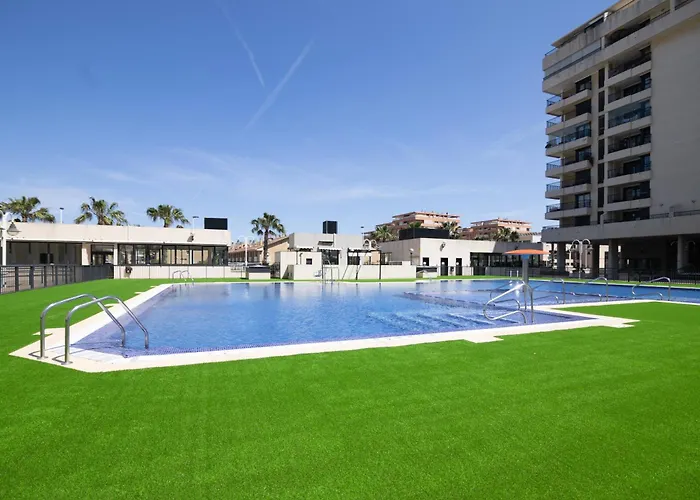 Con Vistas Al Mar, Piscina Y Pista De Paddle 발렌시아