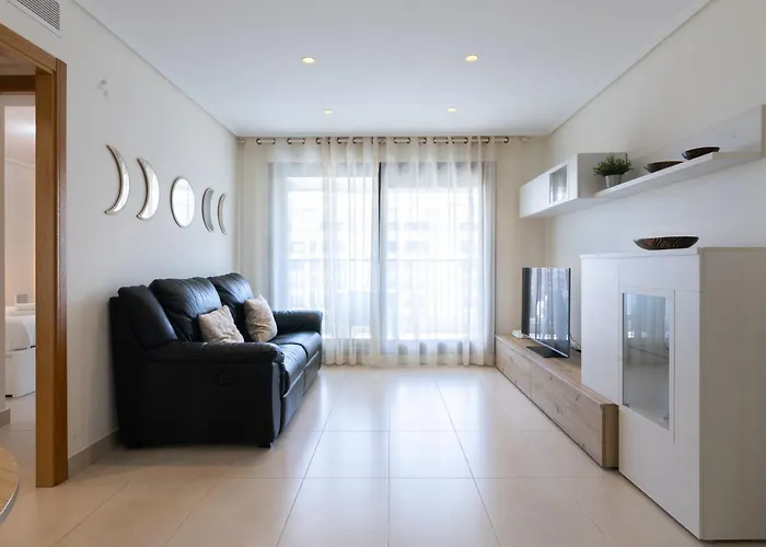 Con Vistas Al Mar, Piscina Y Pista De Paddle 아파트 발렌시아