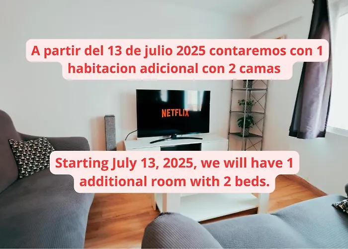 Διαμέρισμα Cabanyal, 8 Min, Terrace, Smart Tv