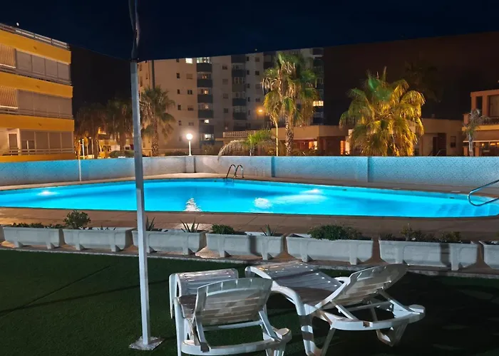 Blue Double Private At Front - En La Playa Piso Compartido