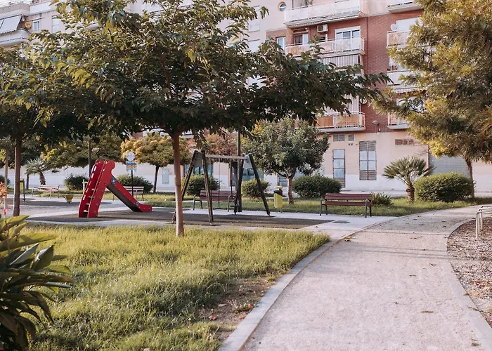 Acogedor Loft En Cabanal Playa Malvarosa 아파트 *