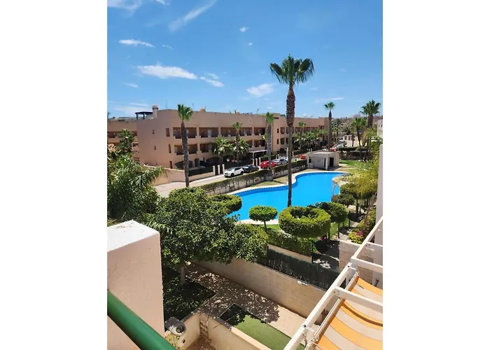 아파트 In Vera With Rooftop Pool 발렌시아