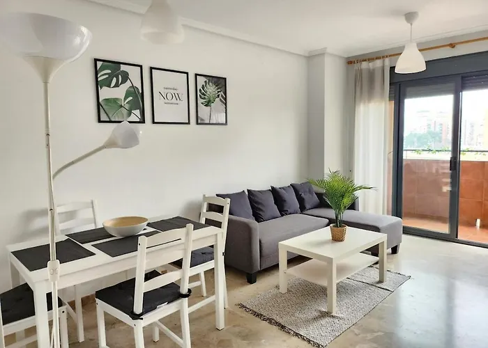 아파트 Cortes - Pool Paddle Tennis Court And Gym 발렌시아