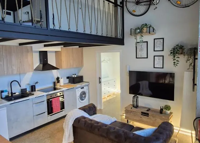 Lejlighed Impresionante Apartamento Industrial Wifi Gratis Hasta 4 Os Encantara *