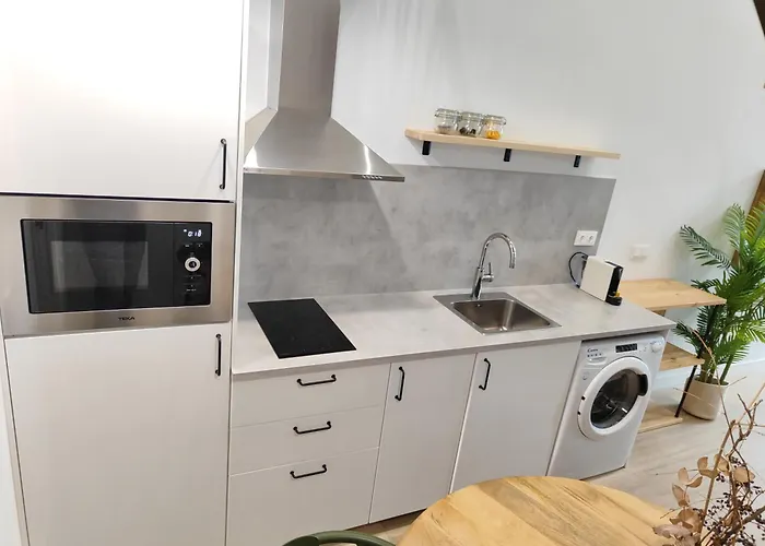 Loft Acogedor Junto Al Roig Arena Апартаменты *