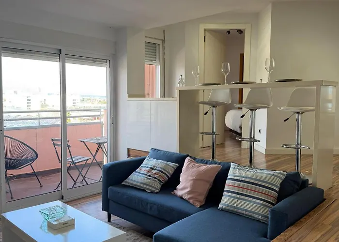 Malvarrosa Penthouse 4 Rooms, Suite, Terrace And Balcony Βαλένθια