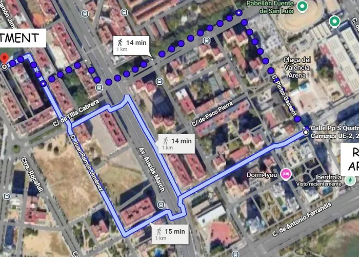 Apartamento Loft Acogedor Junto Al Roig Arena Valencia