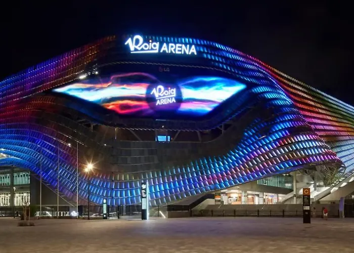 Апартаменты Loft Acogedor Junto Al Roig Arena