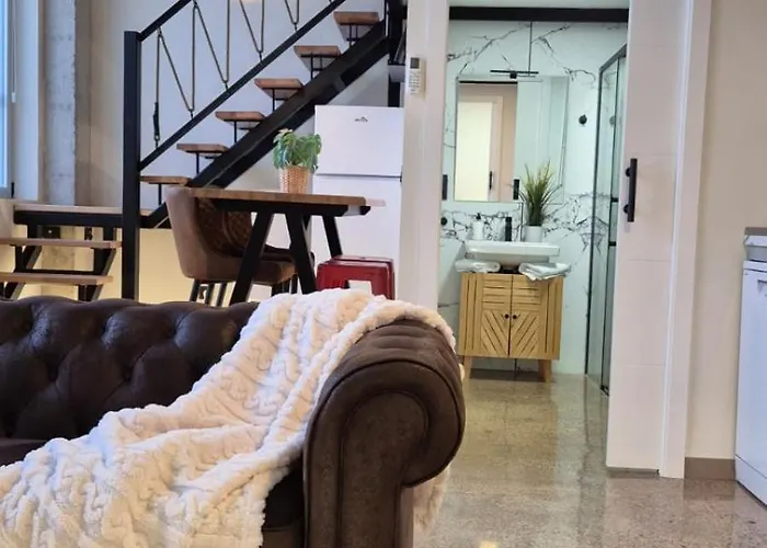 Impresionante Apartamento Industrial Wifi Gratis Hasta 4 Os Encantara バレンシア