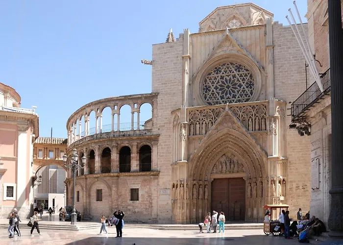 아파트 Travel Habitat Plaza De La Virgen 발렌시아