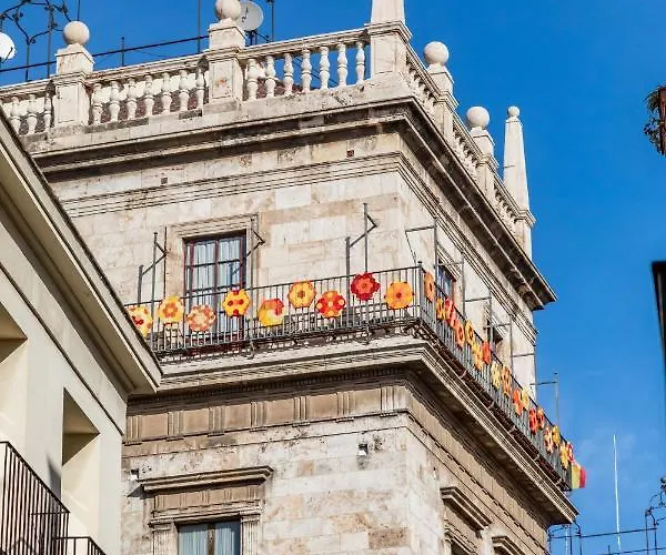 아파트 Travel Habitat Plaza De La Virgen 발렌시아
