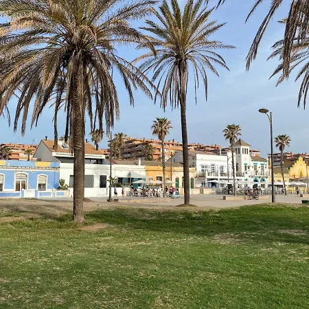 Lägenhet En Primera Linea De Playa Con Wifi Valencia