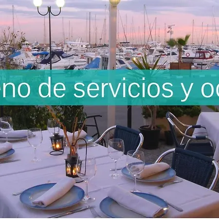 Апартаменты Coqueto De Playa Con Piscina Y Terraza