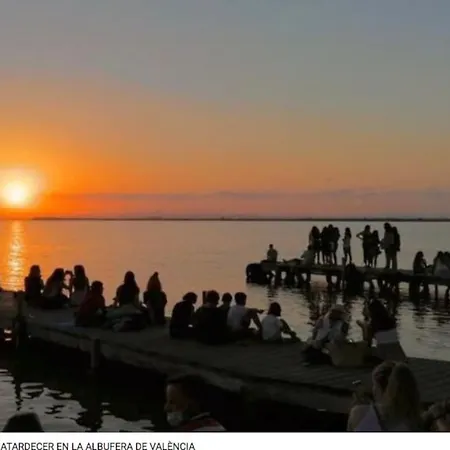 Coqueto De Playa Con Piscina Y Terraza * Валенсия
