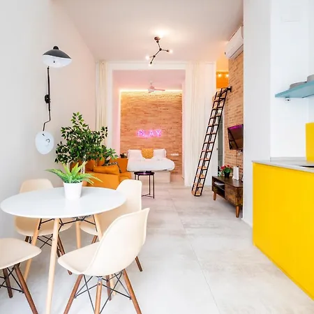 Charming Loft In Ruzafa, Soho B2 شقة فالنسيا