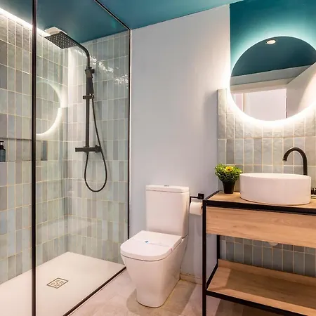 شقة Charming Loft In Ruzafa, Soho B2 *