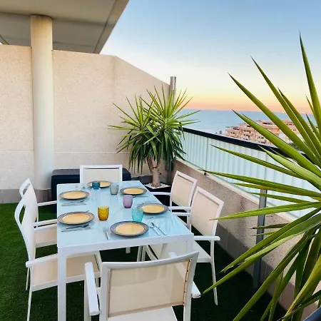 Patacona Premium Penthouse Sea Views & Barbecue Apartment *